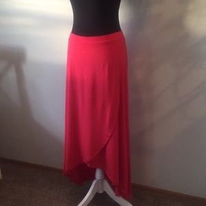Chico’s Solid Paula Wrap Skirt